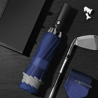 Kompaktni putnički kišobran Vjetrootporni vodootporni štapovi kišobrana UV zaštita golf kišobran rebra