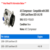 C kompresor - kompatibilan sa - Land Rover LR 4.4L V 2008