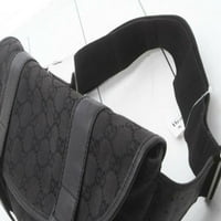 Gucci crni monogram gg struka torba Fanny pojas torbica 9G122W