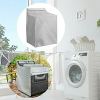 Srebrna vodootporna mašina za pranje rublja za vanjsko gornje i prednje opterećenje