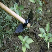 Alat Vrt ručni korov izvlakač za uklanjanje ručke vrtlarnog korijenskog čelika sa drvenim