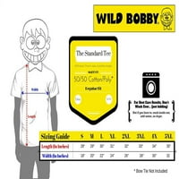 Divlji Bobby, šarena duga modena glava divljim životinjama Ljubitelj životinja Muška grafička majica,