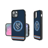 New York City FC iPhone Stripe Design Bump Case