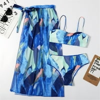 Rovga kupaći kostimi za žene ljetne kupaći kostim ženski jednodijelni bikini sažeti kupaći kostim