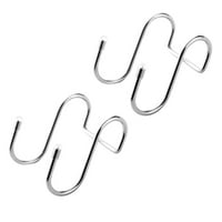 Kuka od nehrđajućeg čelika s oblikom dvostruki viseći kuke za nokte-fonger za nokte za šešir za odjeću