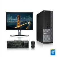 Obnovljen Dell Optiple Desktop računar 3. GHZ Core i Tower PC, 8GB, 500GB HDD, Windows Home X64, 19