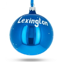 Lexington, Kentucky Stakleni kuglični božićni ukras
