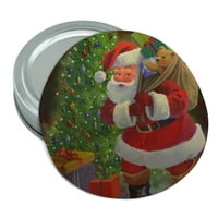 Božićni odmor Santa Torba od igračaka Okrugla gumena Neklizajući JAR Gripper Otvarač poklopca
