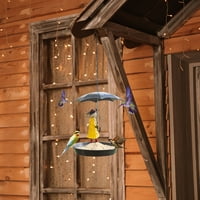 Ulagač, romanski ulagač metala za viseće lančane kaiševe i kišobran hranilac ptica