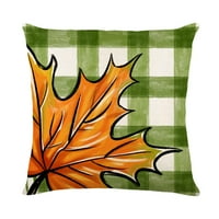 Tianlu Dan zahvalni jastuk Obuhvat Dekorativni poklopac jastuka za jesen za kauč na otvorenom Jesen