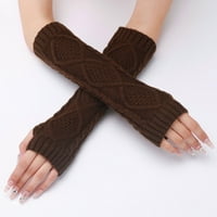 Zimske rukavice za žene topla rukavica otporna na protu elastične poruke s crnim rukavicama termalne