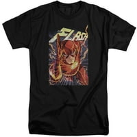 JLA - Flash One - visoka fit majica kratkih rukava - X-velika