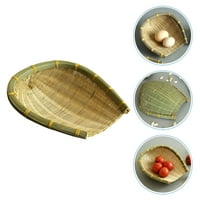 Izrađena tkana korpa domaćinstvo izvrsno bambusovo košara za povrće