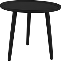 Vanjski aluminijski bočni stol otporan na vremenski okrugli mali mali kafe