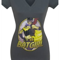 Batgirl bombsholl ženska majica V-izrez-Xlarge