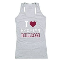 Love Brooklyn College Bulldogs Ženska tenka Torp Black Medium