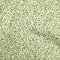 Onuone poliesterske spande zelene tkanine ostavlja haljinu materijal od tkanine za ispis od dvorišta