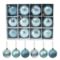 Božićne ponude Božićno ukrašavanje Ornamenta Privjesak za zabavu Oprema Viseće plastične lopte na klirensu