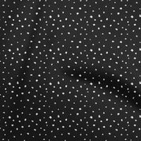 Onuone pamuk poplin crna tkanina apstraktna šiva za obnarenje projektima tkanine otisci na dvorištu