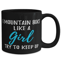 Funny i Mountain Bike poput djevojke Idea za poklon čaj