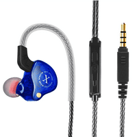Urban i PRO dinamički hibridni dvostruki vozač u slušalicama za muzičare u ušima sa kabelom bez ušima