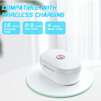 U bežičnim ušima Bluetooth 5. Sportske slušalice Premium zvuk Kvalitet punjenja Kućište Digitalni LED