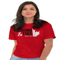 Kanada Snažni i besplatni javorov list Muška grafička majica Tees Brisco Brends 2x