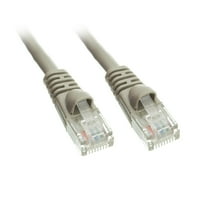 & E paket, CAT5E GREY HI-Speed ​​Lan Ethernet patch kabel, bezobzirno oblikovano čizme, stopala, CNE469565