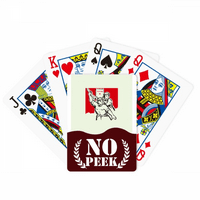 Kina Red Obrazovanje Publiciteta Run Peek Poker igračka karta Privatna igra