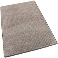 3 '5' meko i ugodno zidano sivo rezanje i petlje uzorak uzorak uzorak tepih tepiha u obliku područja