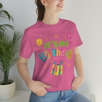 Njegova rođendanska slatka smiješna rođendanska majica poklon balon poklon