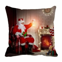 Portret Smiješan Santa Claus Dekor jastuk