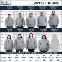 Kampiranje je elementarno ironično RV Zip up hoodie muške ženske brine o ženama s