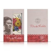 Dizajni za glavu Službeno licencirani Frida Kahlo Crvena Cvjećara Mandala Soft Gel Case kompatibilan