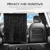 Auto privatnosti Razdjelnici - auto prozor van sunčeve sjene Travel Camping Unutrašnja prostora Partition