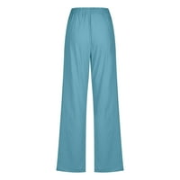 Azrian Womens casual pantalone, plus veličina Moda Žene Ležerne prilike pune boje elastične labave hlače
