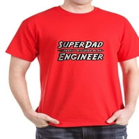 Cafepress - Super tata ... Inženjer tamne majice - pamučna majica