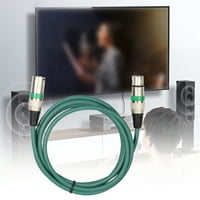 Naierhg audio kabel zaštićen protiv interferencija 3Pin XLR muški do ženskog mikrofona au kabel žuta