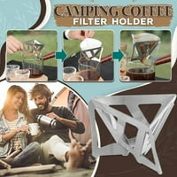 Lovehome Vanor Camping Prijenosni sklopivi lijevak Filter Cup Fret Filter