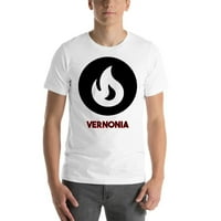 Pamučna majica kratkih rukava u obliku vatre Vernonia po nedefiniranim poklonima