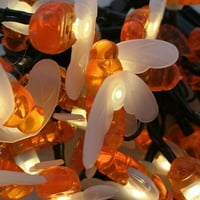 1111fouron string lampica LED ukras pčelinji žica svjetlosna solarna snaga Podesiva svjetiljka za vrtnog