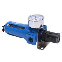 Regulator filtra komprimiranog zraka od nehrđajućeg čelika od legure cinka sa manometrom i nosačem Brzo