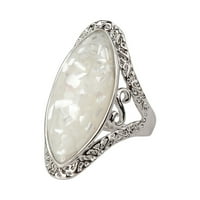 Vintage illu-sion školjki prsten za ženski prsten nakit prstenovi poklon prsten isklesan prsten