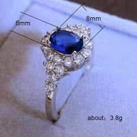 Nakit za žene Prstenje Personalizirani metal Full Diamond Microinlaid cirkon ženski prsten nakit poklon