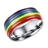 DIZAK DIZAJN Gay nakit gay titanijumski ukrasni prsten za nošenje upotrebe