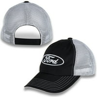 Ford ovalni crni i sivi muški šešir