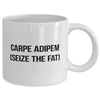 Keto šolja - Keto čav za kafu - Carpe adipem - Keto šolja za kavu bijela 11oz