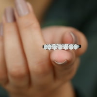 CT dijamantski godišnjički prsten za žene za žene, srebrna srebra, SAD 11.00