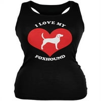 Valentines Volim svoj Foxhound Black Juniors Mekani tenkovi - srednji