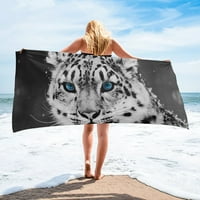 Tiger plaže ručnik za ručnik za kupanje mikrofiber Brzi ručnici za sušenje tereta za bazene za odrasle